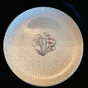 Set of 5 Copeland Spode Made in England “Singing Grass” 6.5” Dessert Plates